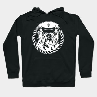 Funny Proud British Bulldog dog English Bulldog portrait Hoodie